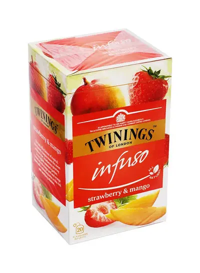 Twinings İnfuso Strawberry & Mango Çilek ve Mango Aromalı Çay
