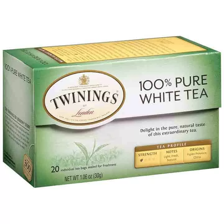 Twinings Pure White Tea Beyaz Çay Bizim için çay bir içecekten daha